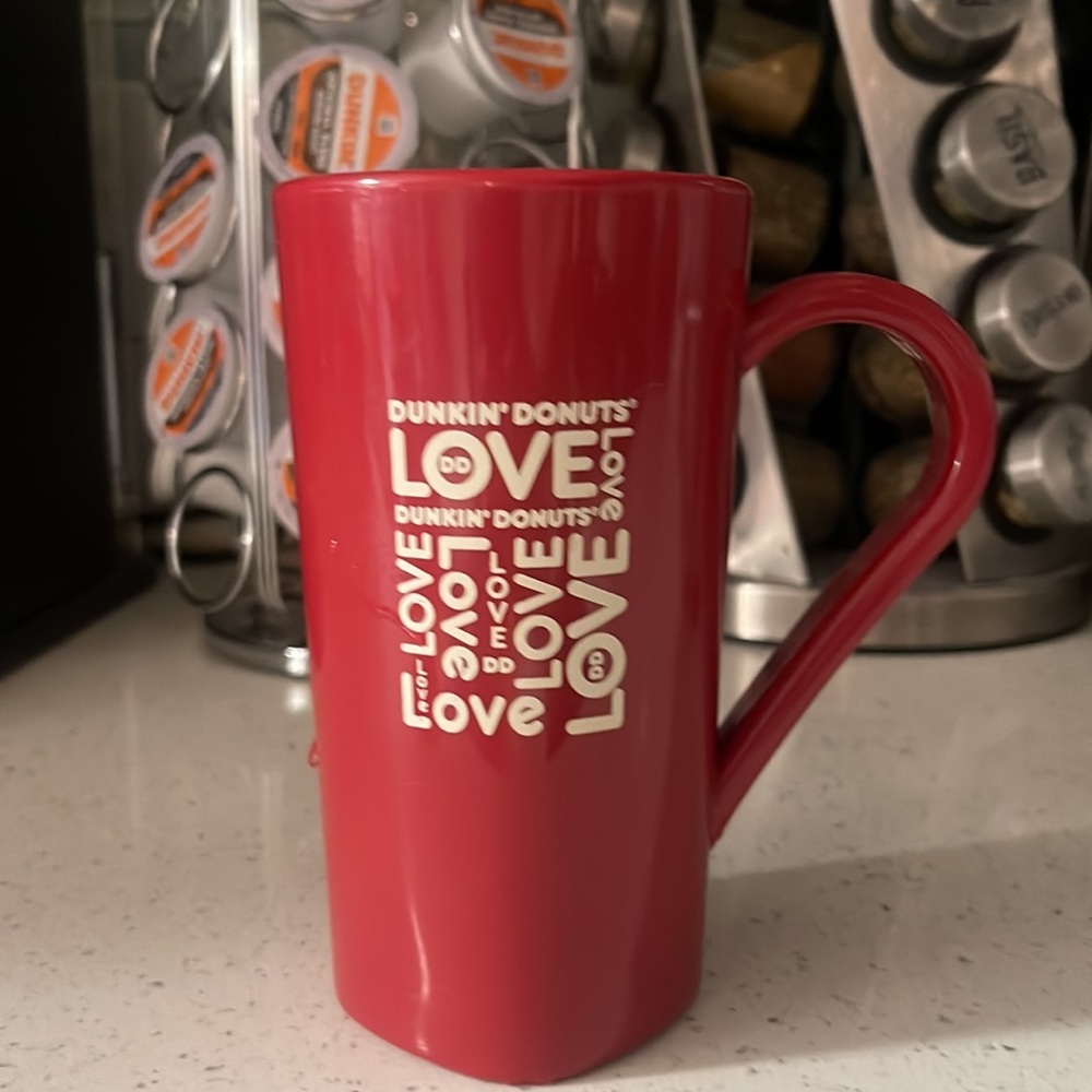 Dunkin’ Donuts Hidden Heart Coffee Mug🍩